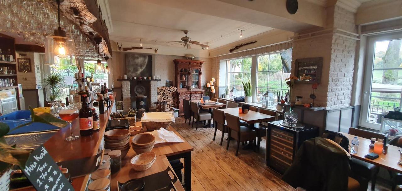 Hotel Restaurant The Kings Head Inn 부런 외부 사진